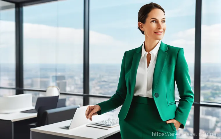 환경영향평가사 취업 포트폴리오 작성 - **Prompt 1: The Confident Visionary**
    A highly professional environmental impact assessment (EIA...